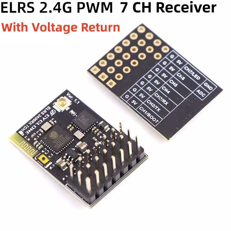 Drone Battery Plate - ELRS 2,4G PWM 7CH 6CH CRSF