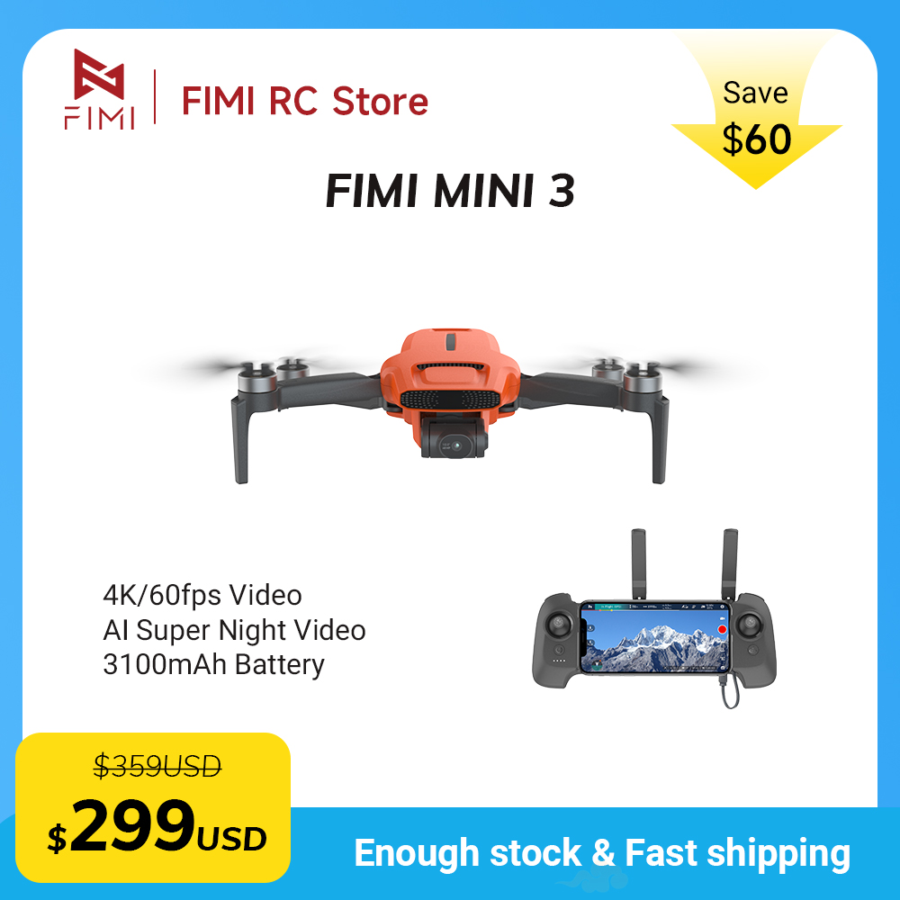 Drone Battery Smart - Дрон FIMI MINI 3 с камерой