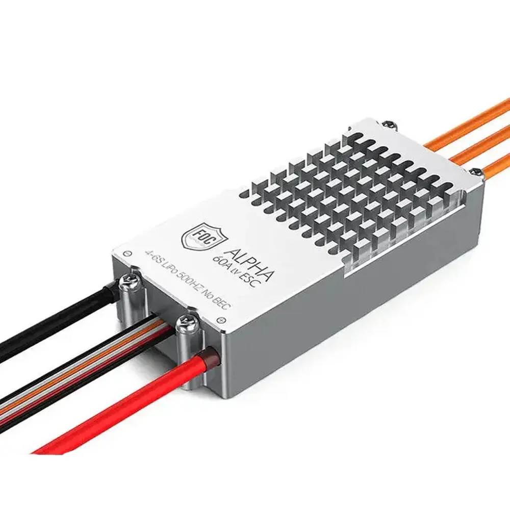 T-Motor ALPHA 60A 6S FOC ESC - – обзор и цена Drone Battery High Voltage