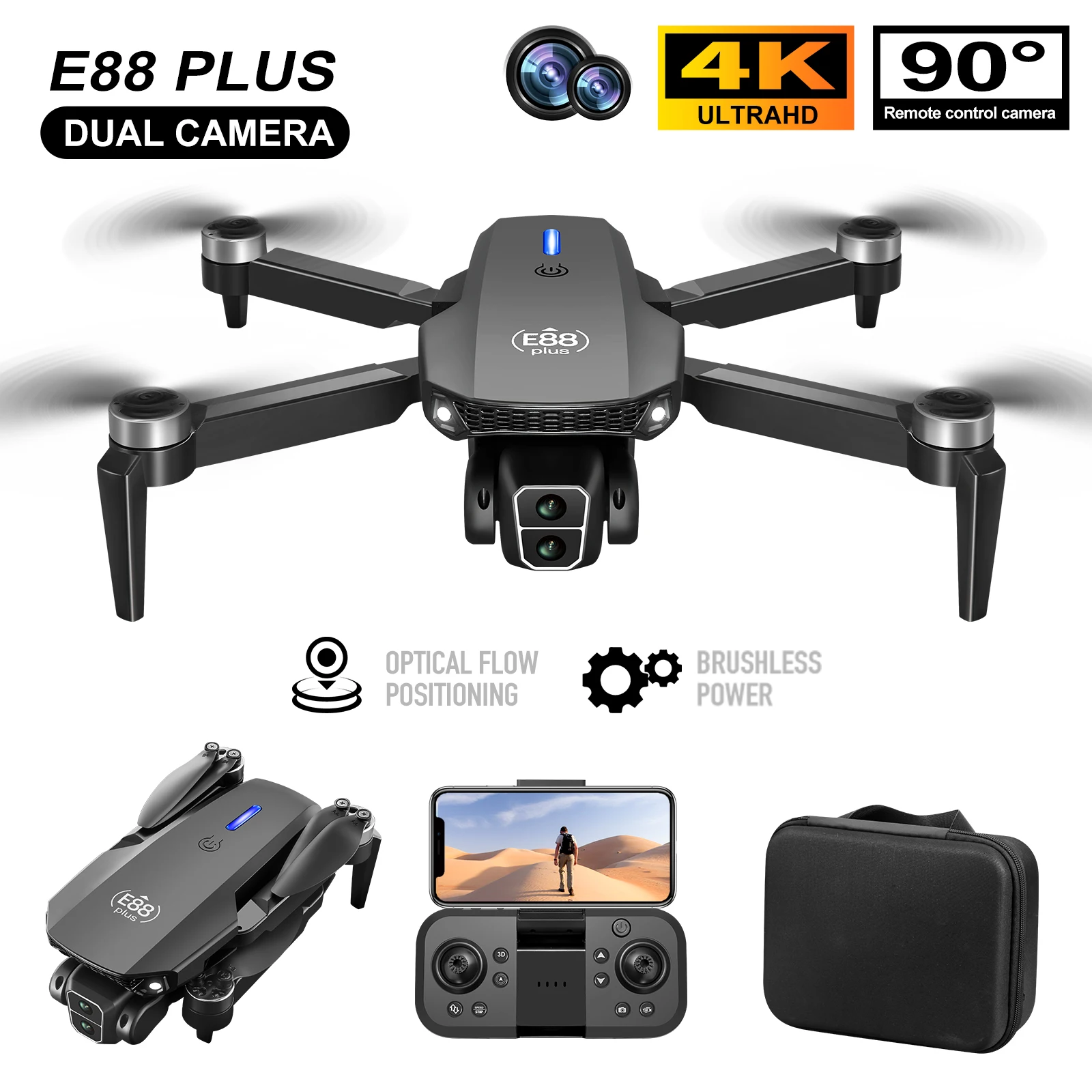 Новый дрон для квадрокоптера E – обзор и цена Drone Battery Case
