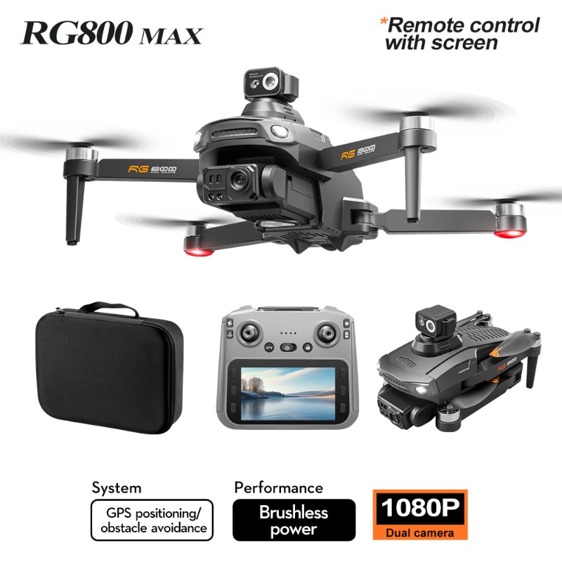 НОВЫЙ Дрон RG800 MAX 1080P HD- – обзор и цена Drone Battery Box